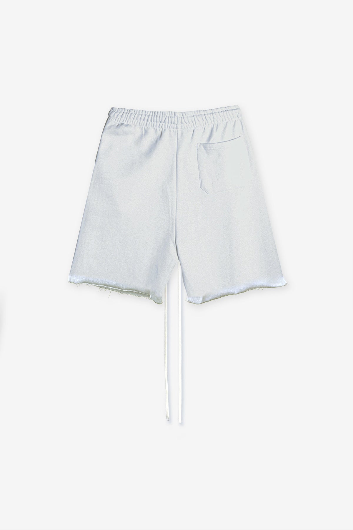 UNZIPPED CLOTHING - Raw Edge Sweat Shorts