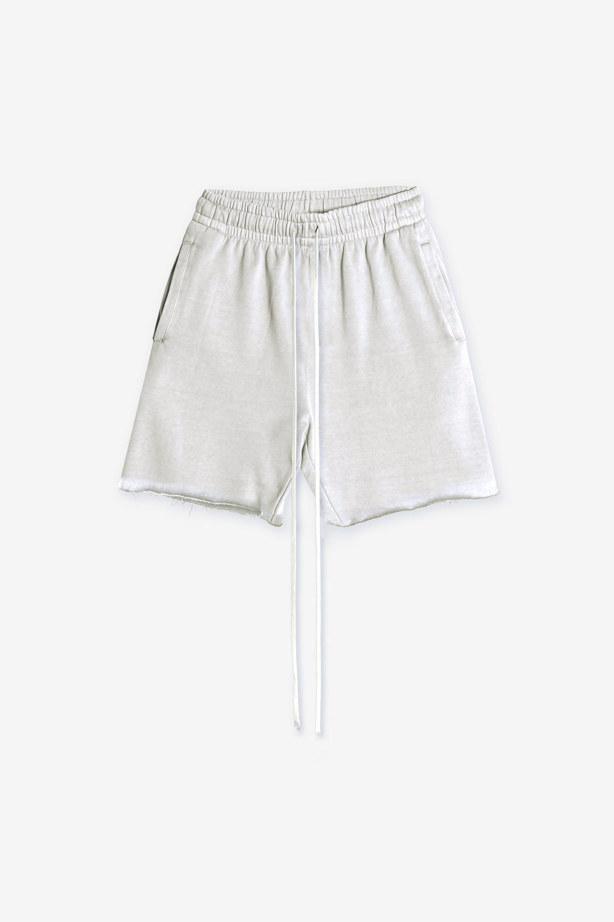 UNZIPPED CLOTHING - Raw Edge Sweat Shorts