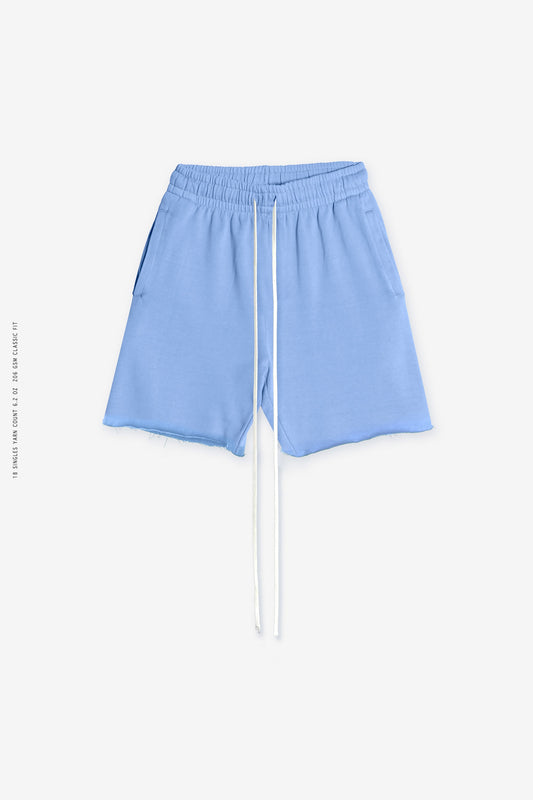 UNZIPPED CLOTHING - Raw Edge Sweat Shorts