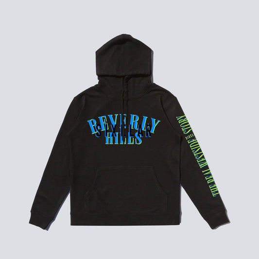 UNZIPPED CLOTHING - Beverly Hills Black Hoodie