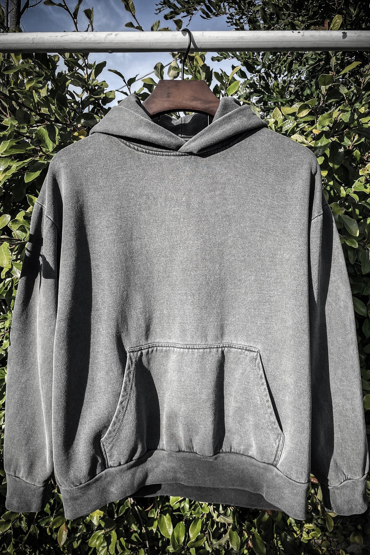 UNZIPPED CLOTHING - Cordless Pigment Dyed Hoodies
